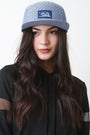 Snapback Polka Dot Cali Flag Cap