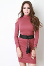Skinny Tie Tassel Obi Wrap Belt