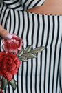 Striped Strapless Palazzo Jumpsuit