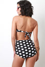 Stripes And Dots Retro Bikini Set