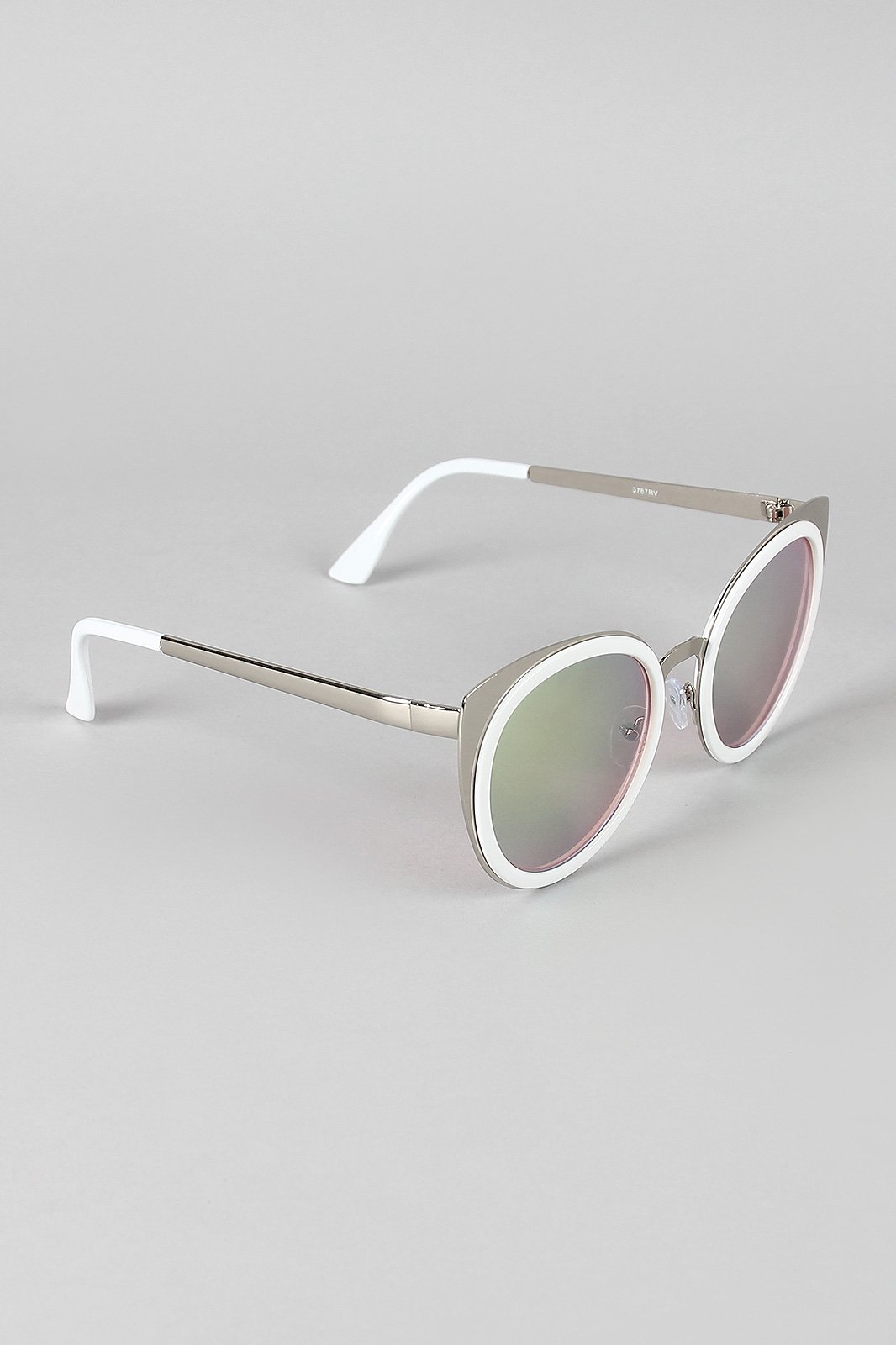 Redux Metallic Frame Cat Eye Sunglasses
