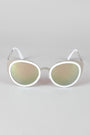 Redux Metallic Frame Cat Eye Sunglasses
