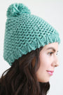 Loose Knit Pom Pom Beanie - NoveltyOne