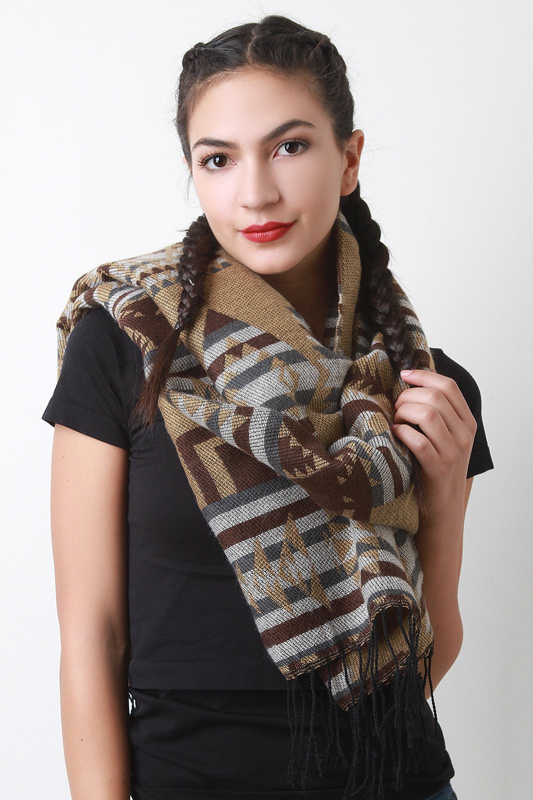 Diamond Tribal Print Scarf - NoveltyOne