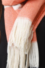 Fringe Hem Colorblock Scarf - NoveltyOne