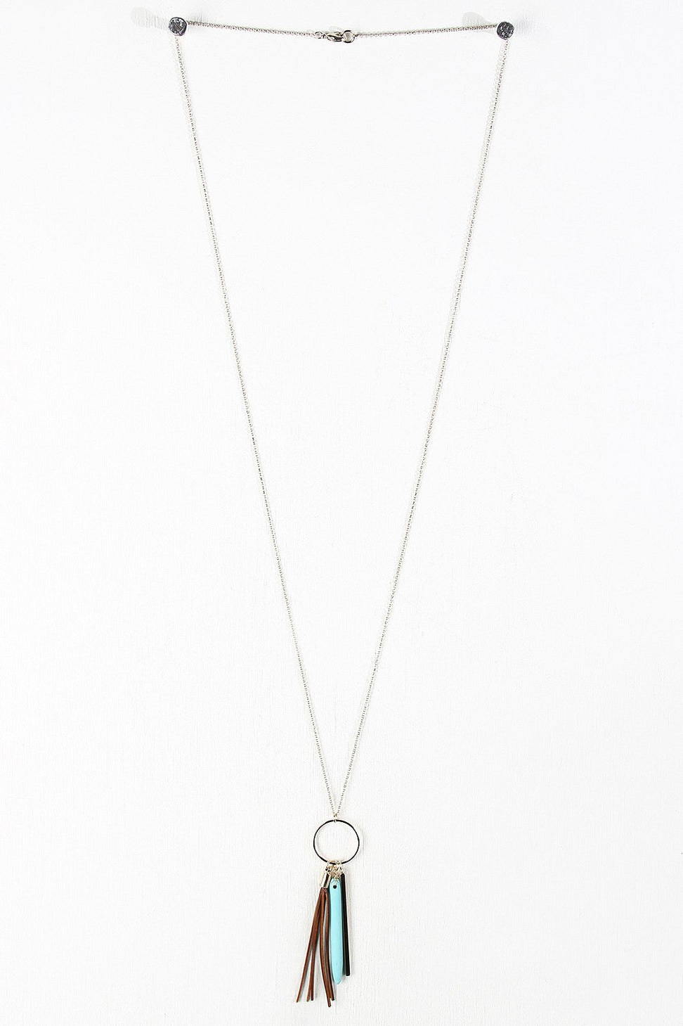 Stone Shape Pendant Necklace