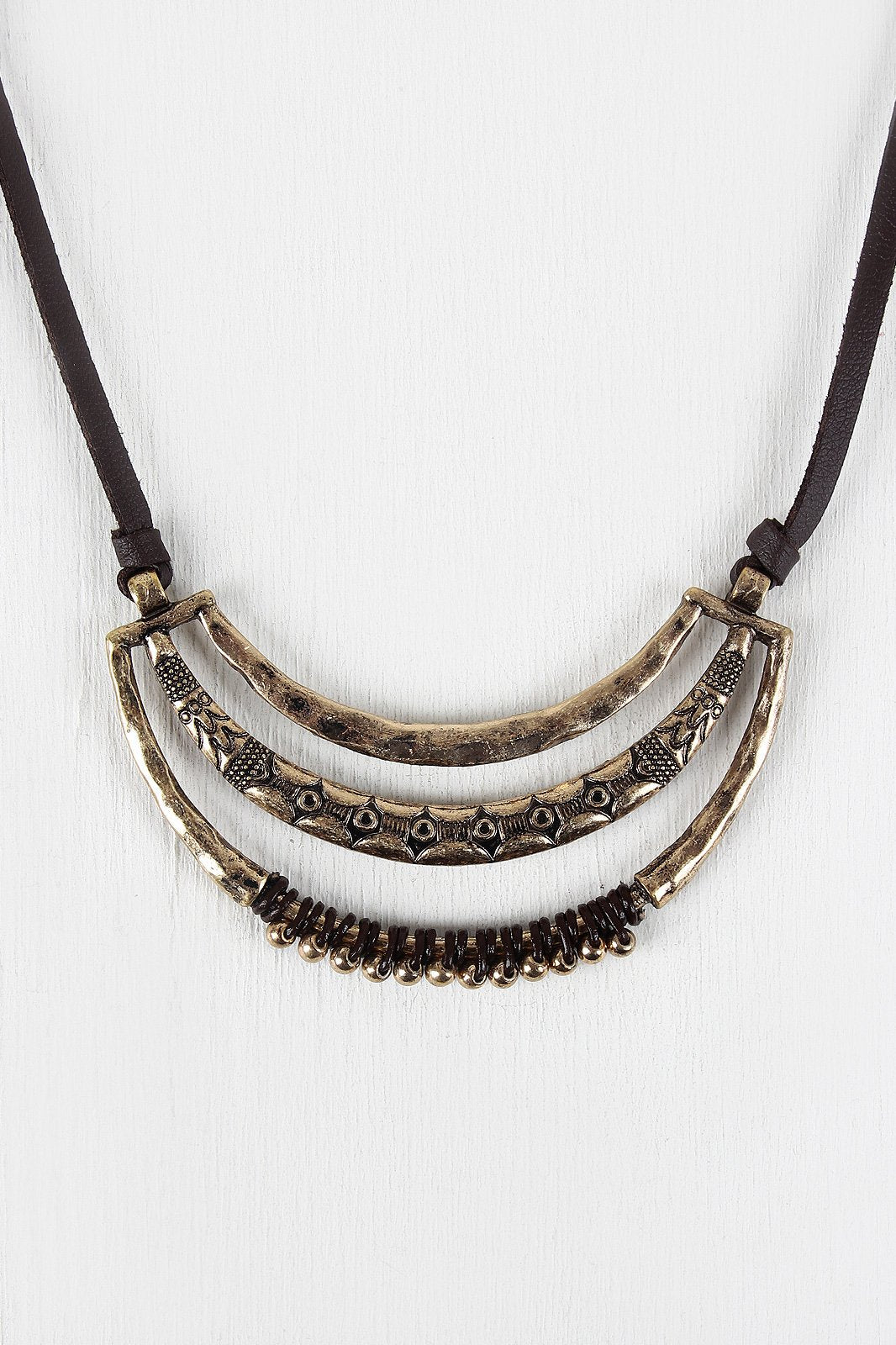 Bohemian Frame Pendant Necklace