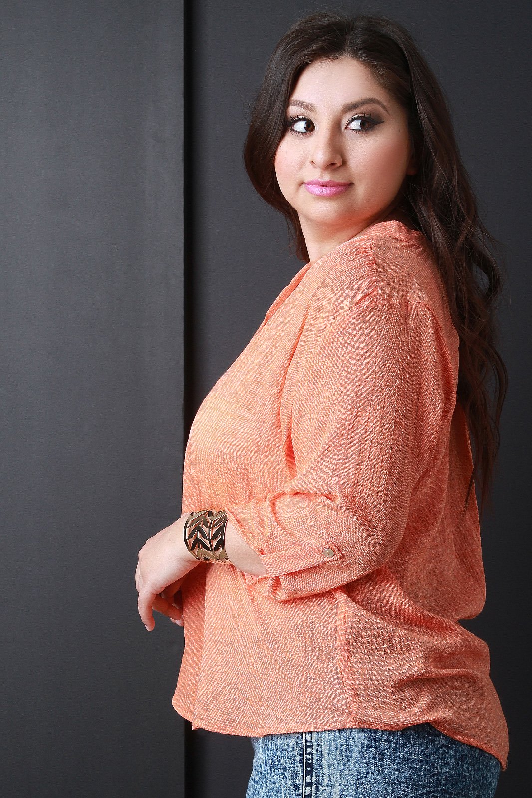 Double Button Placket Top - NoveltyOne