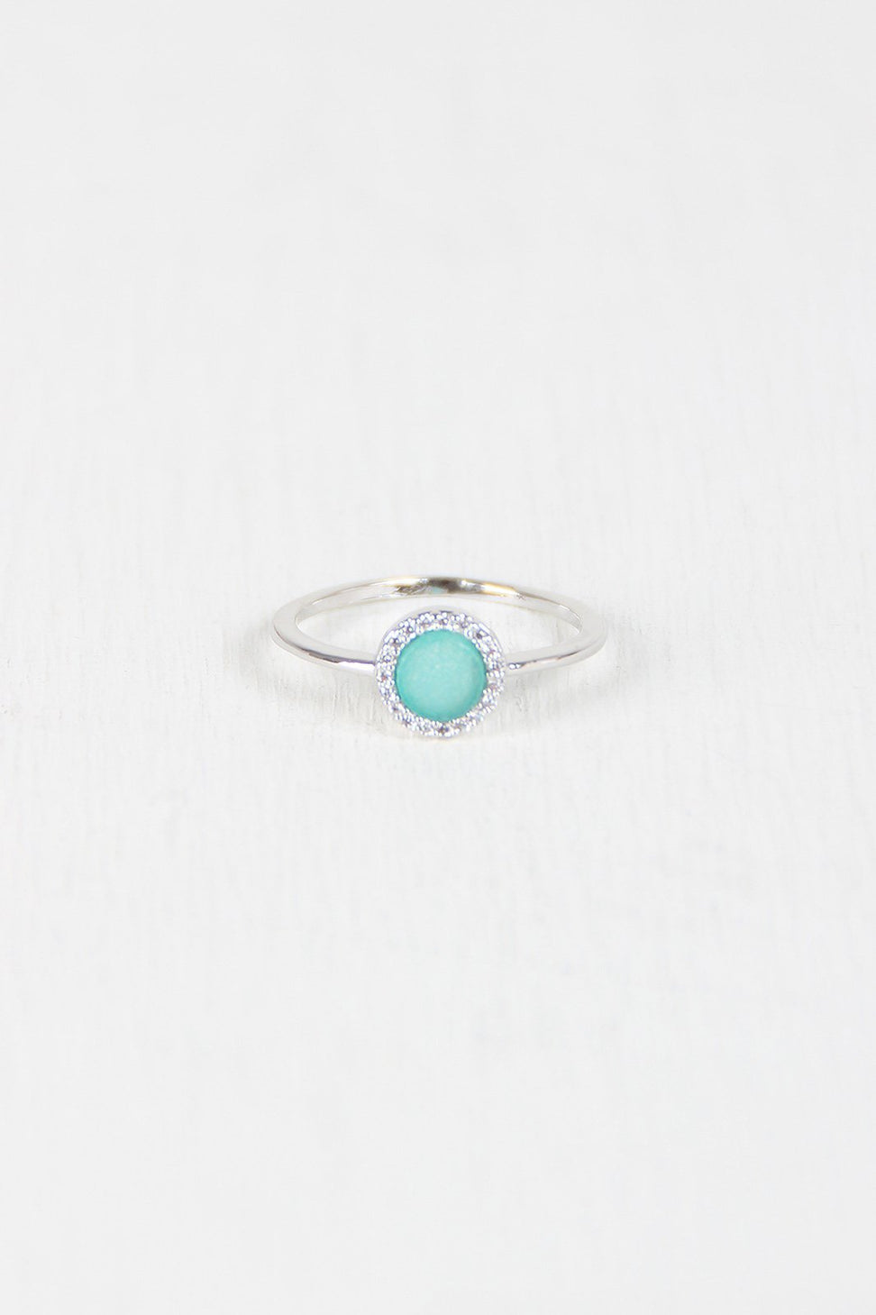 Rhinestone Circle Ring