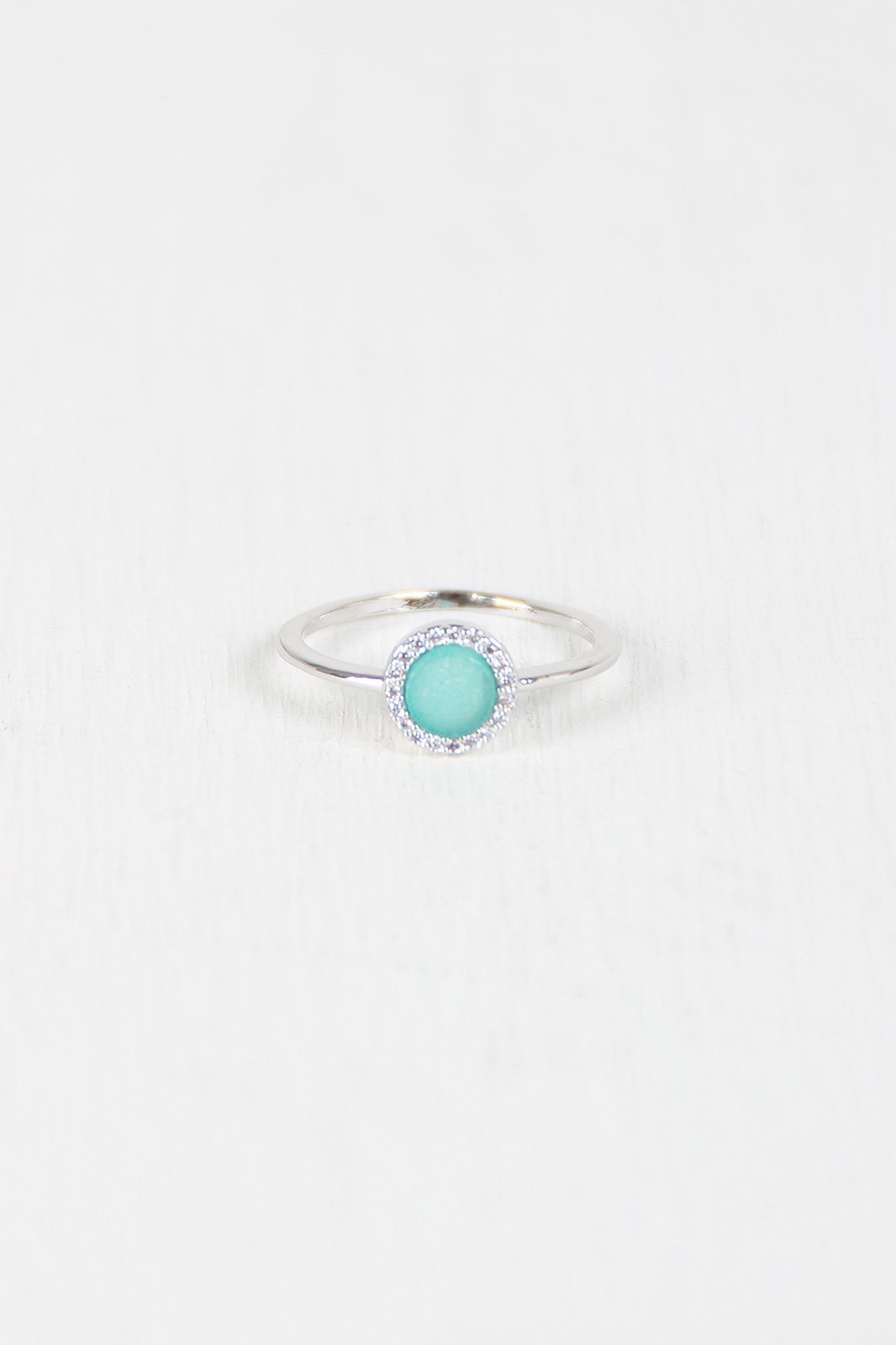 Rhinestone Circle Ring