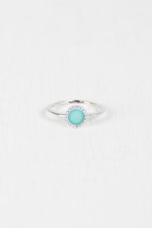 Rhinestone Circle Ring
