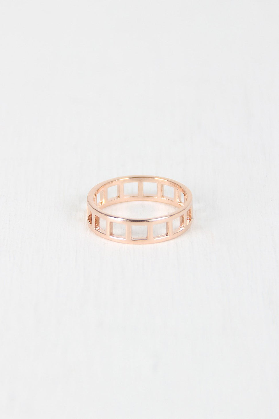Square Cut Out Ring