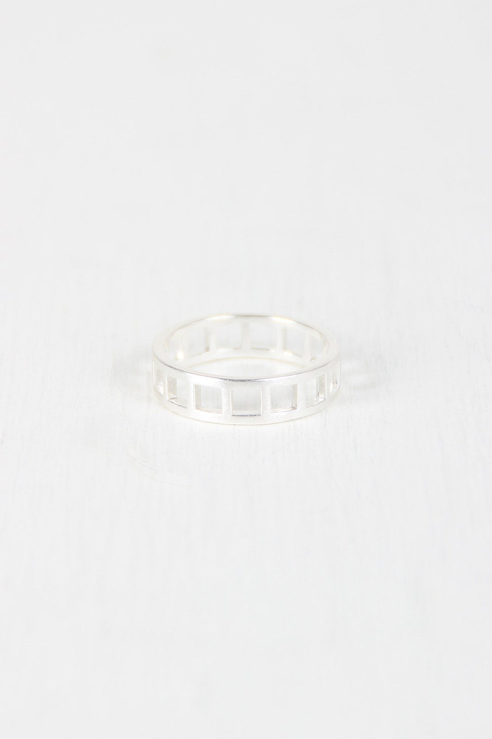 Square Cut Out Ring