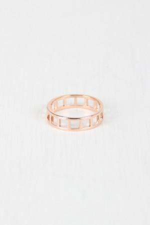Square Cut Out Ring