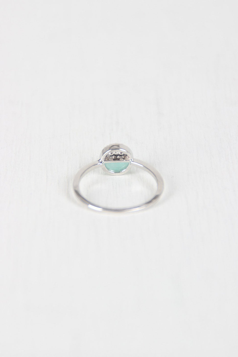 Half And Half Circle Ring