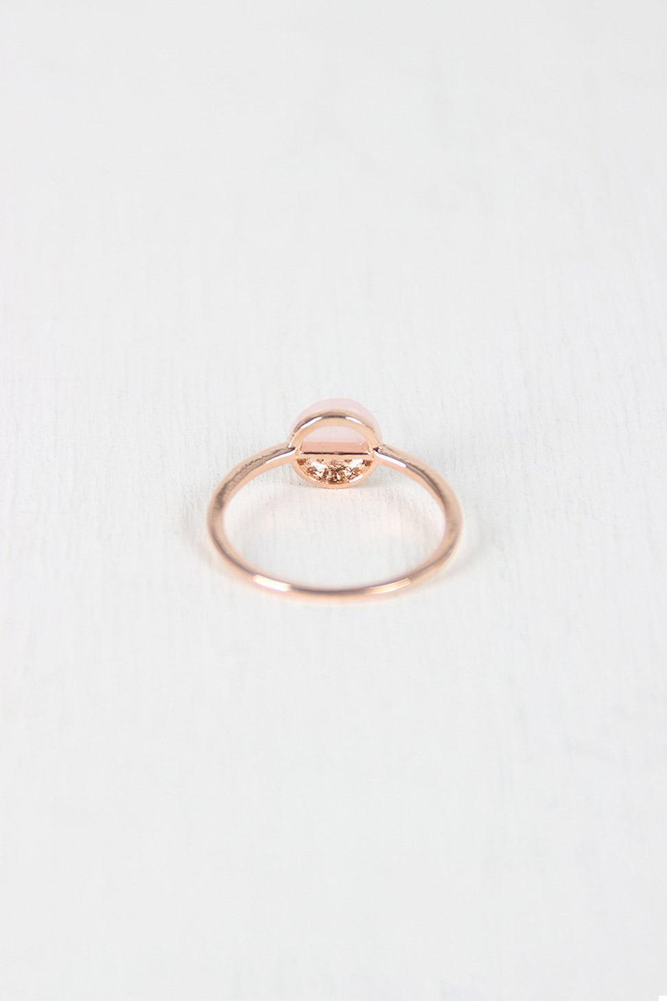 Half And Half Circle Ring