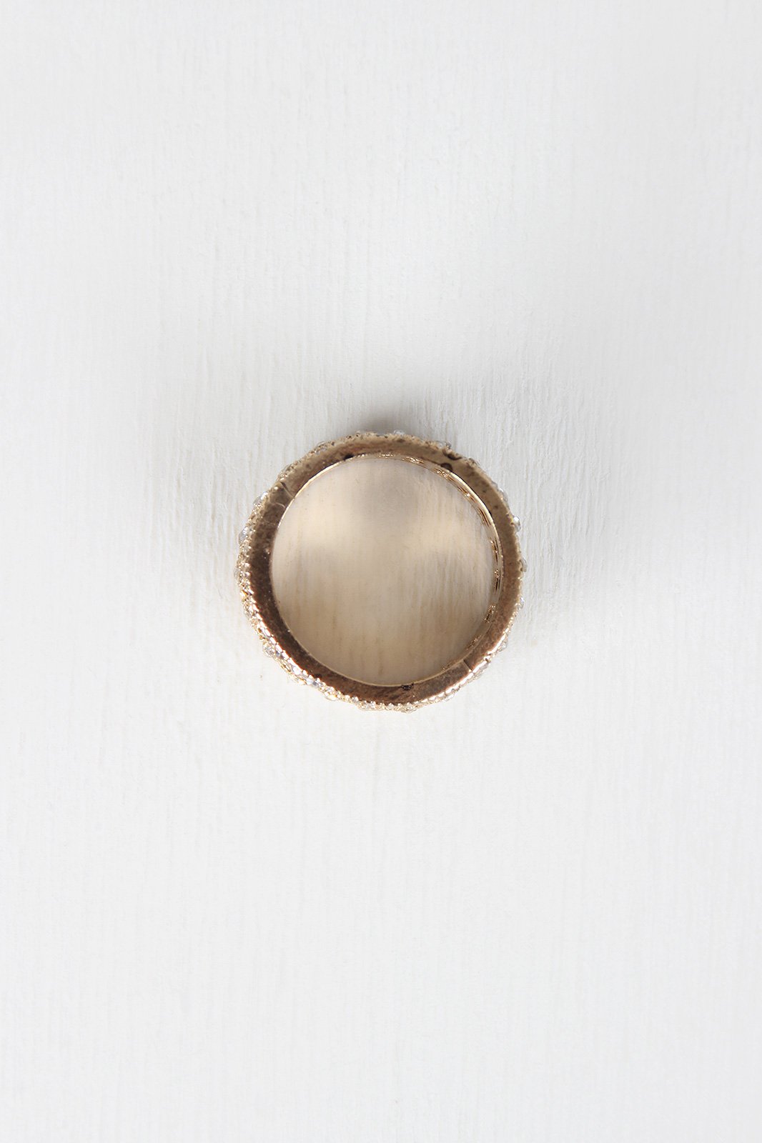 Rhinestone Cutout Rings