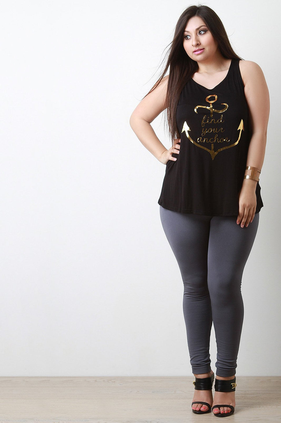 Find Your Anchor Strappy-Back Tank Top - NoveltyOne