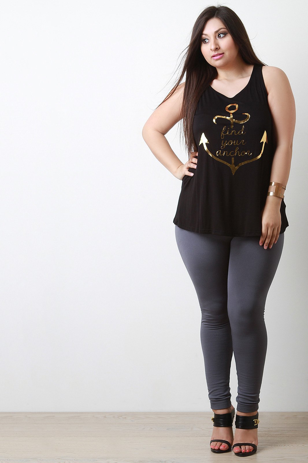 Find Your Anchor Strappy-Back Tank Top - NoveltyOne