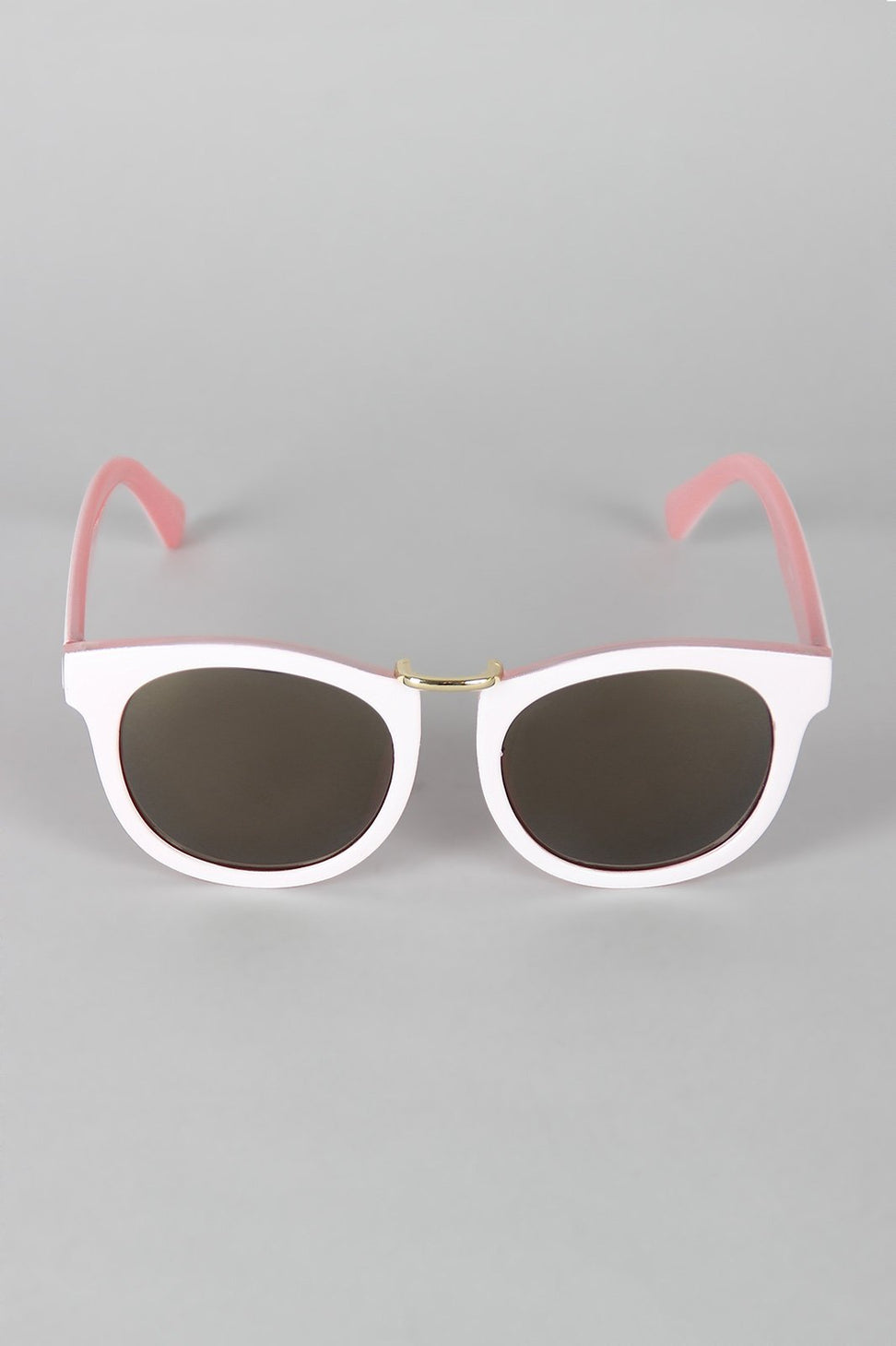 Two Tone Retro Vibe Sunglasses