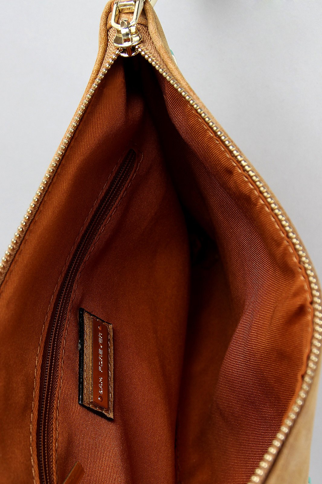 Native Contrast Stitched Clutch - NoveltyOne