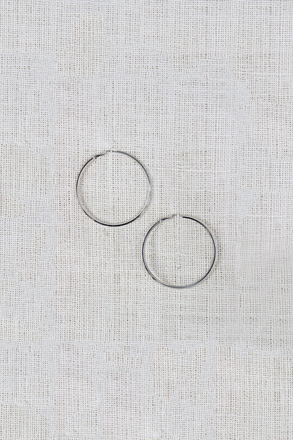 Square Wire Hoop Earrings