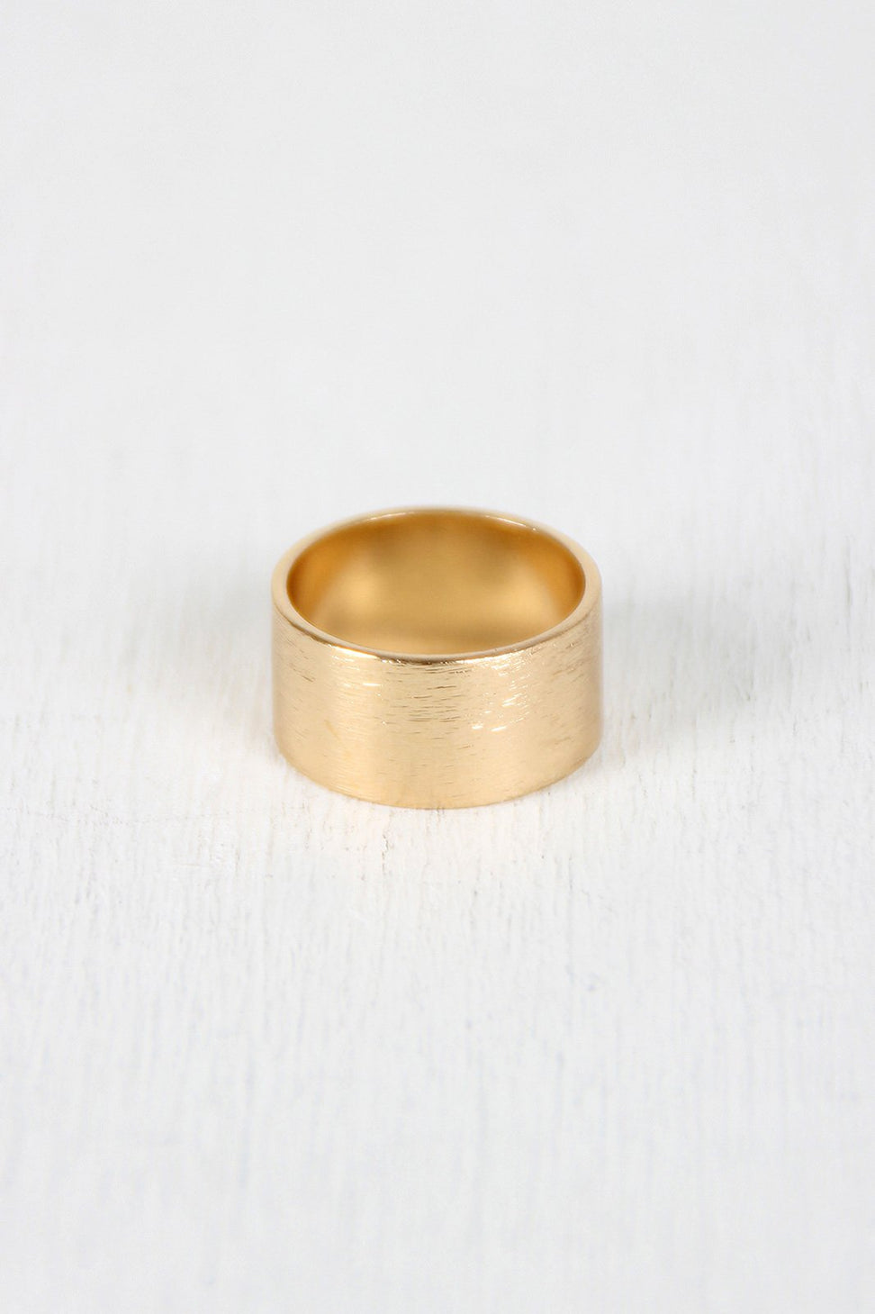 The North Star Wide Band Ring