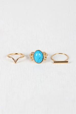 Turquoise Set Ring