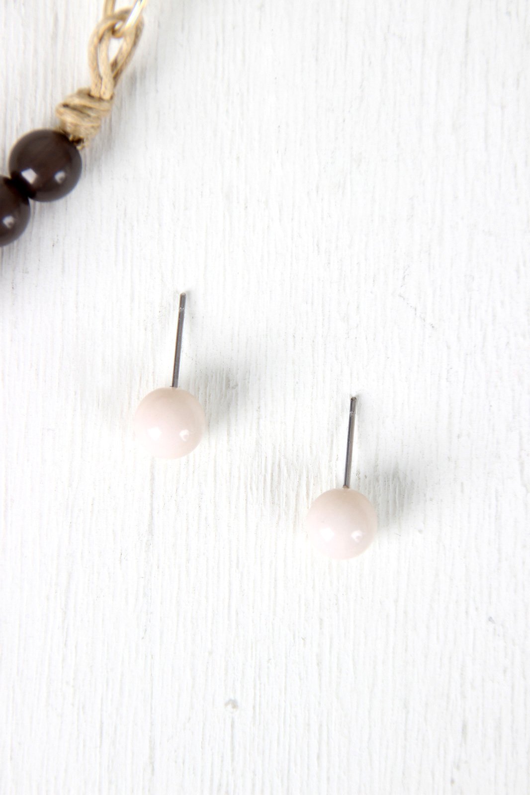 Marble Tiles and Beads Necklace