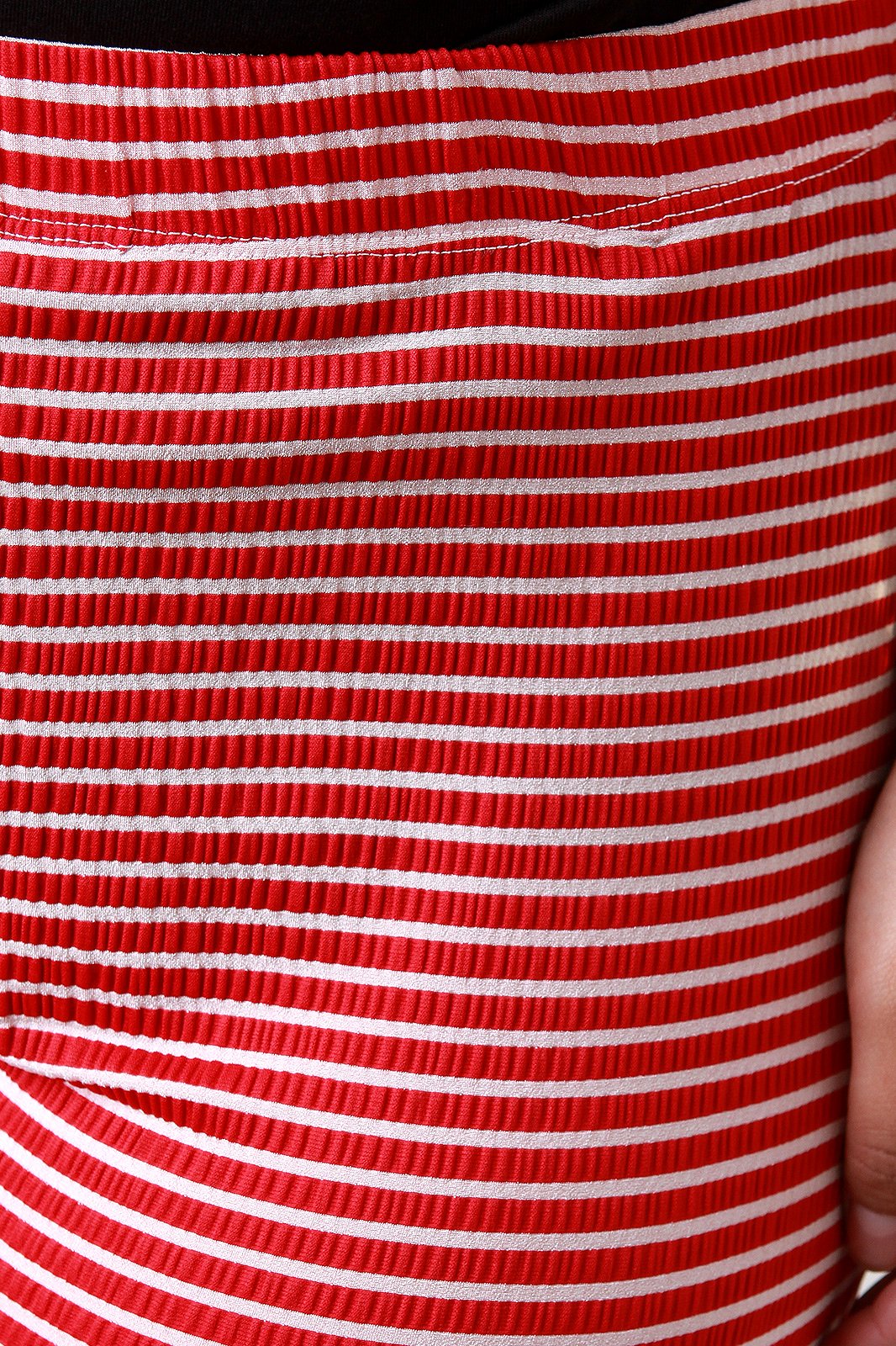 Texturized Stripe Print Leggings