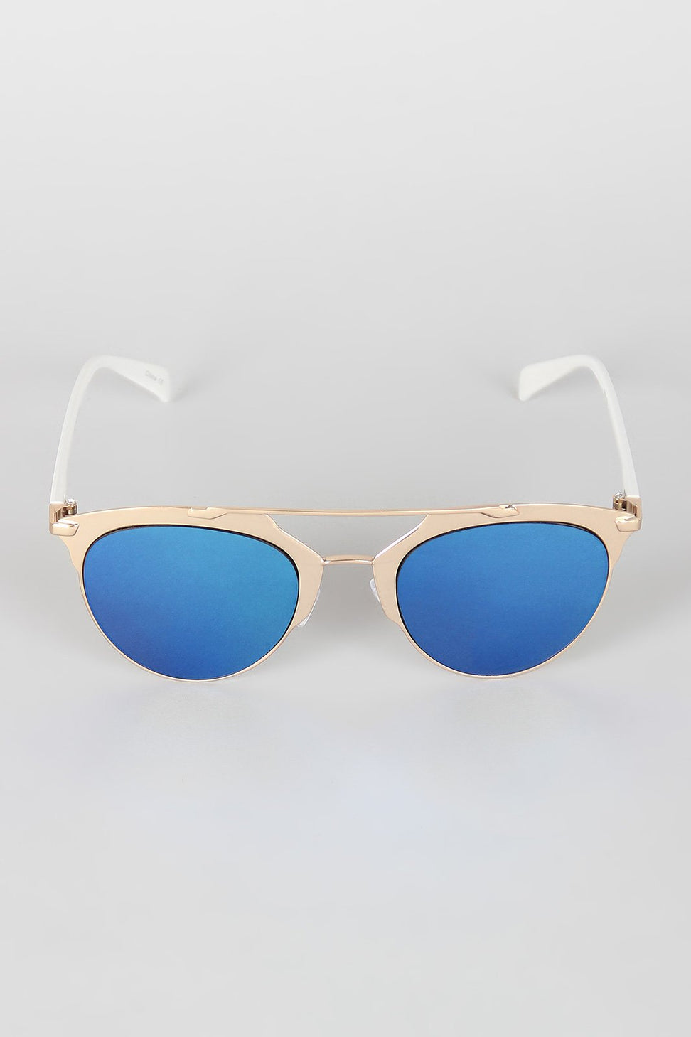 Double Bridge Matte Shooter Sunglasses - NoveltyOne