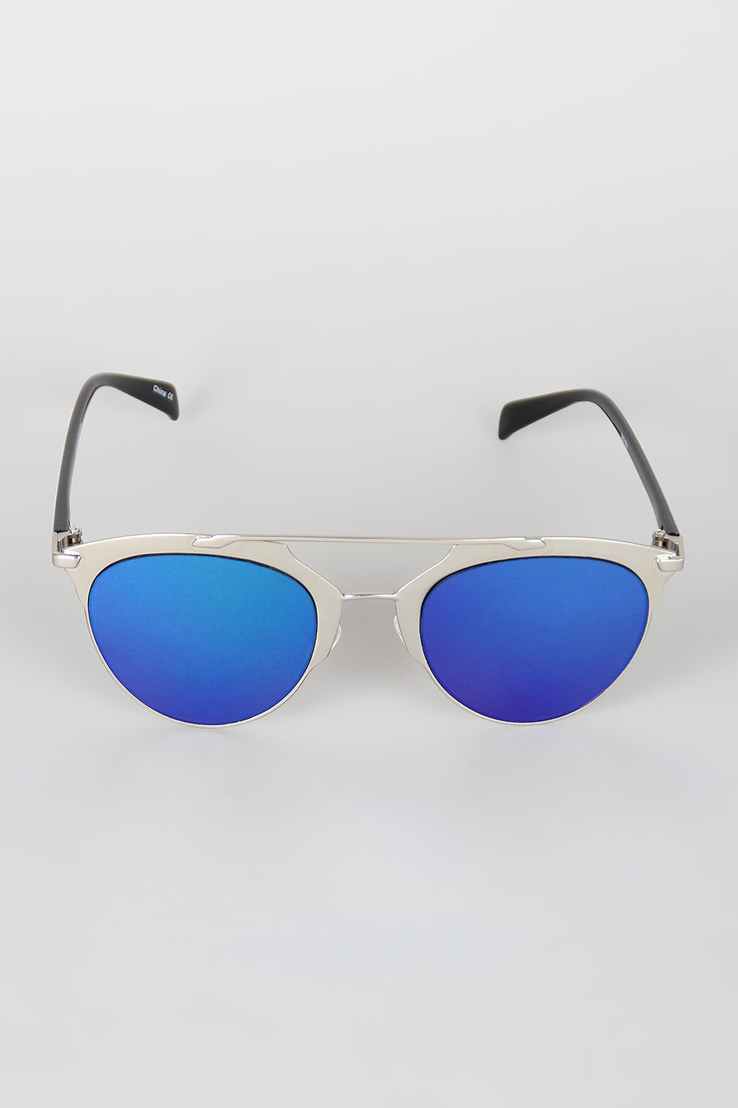 Double Bridge Matte Shooter Sunglasses - NoveltyOne