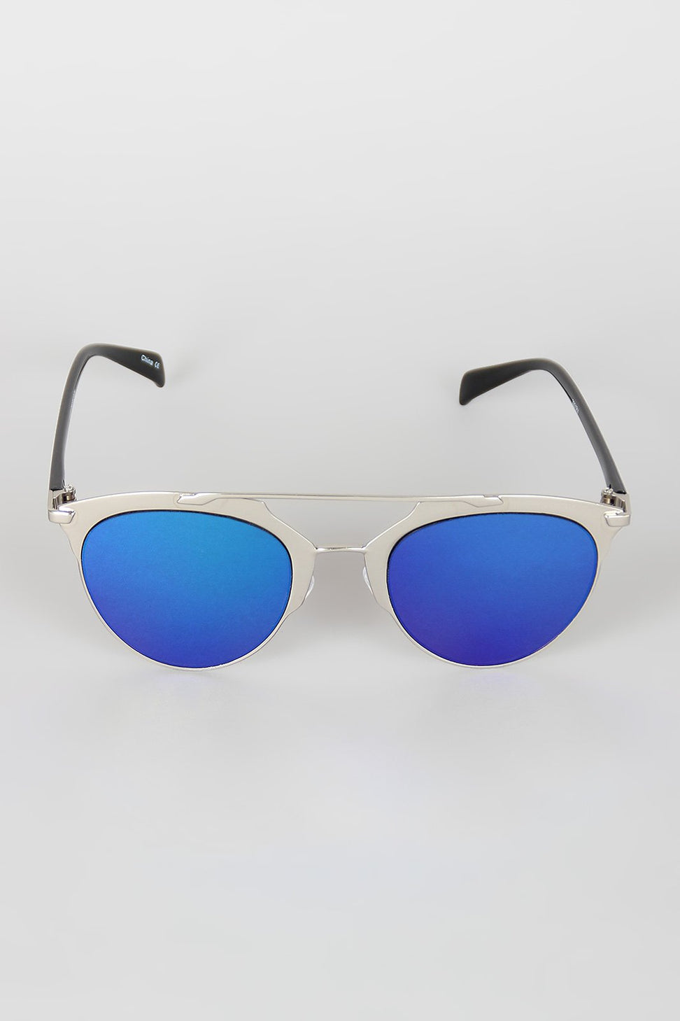 Double Bridge Matte Shooter Sunglasses - NoveltyOne