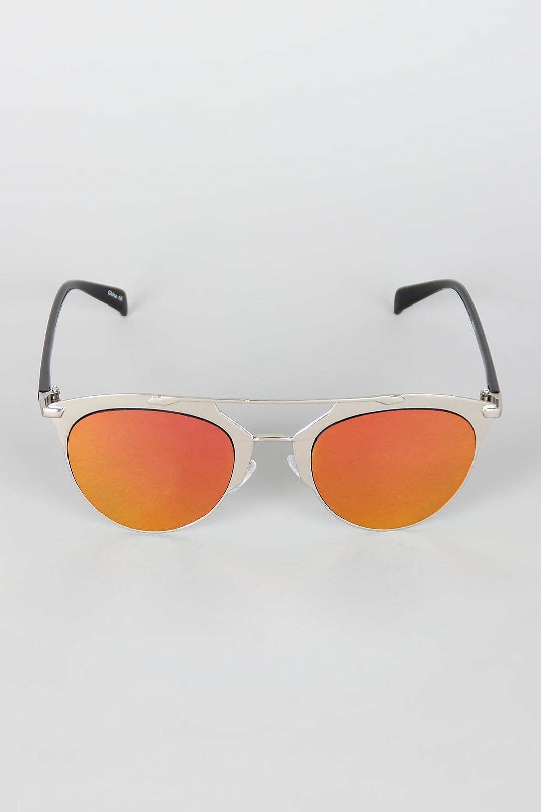 Double Bridge Matte Shooter Sunglasses - NoveltyOne