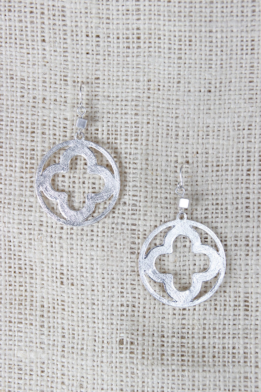 Open Clover Dangle Earrings