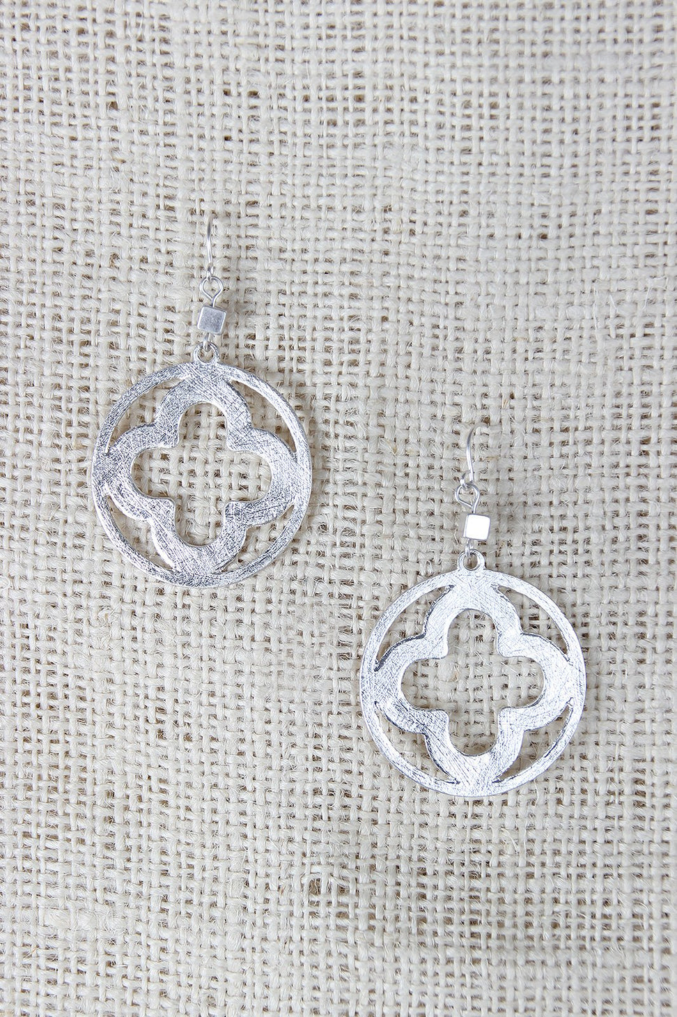 Open Clover Dangle Earrings