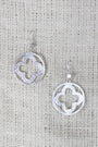 Open Clover Dangle Earrings