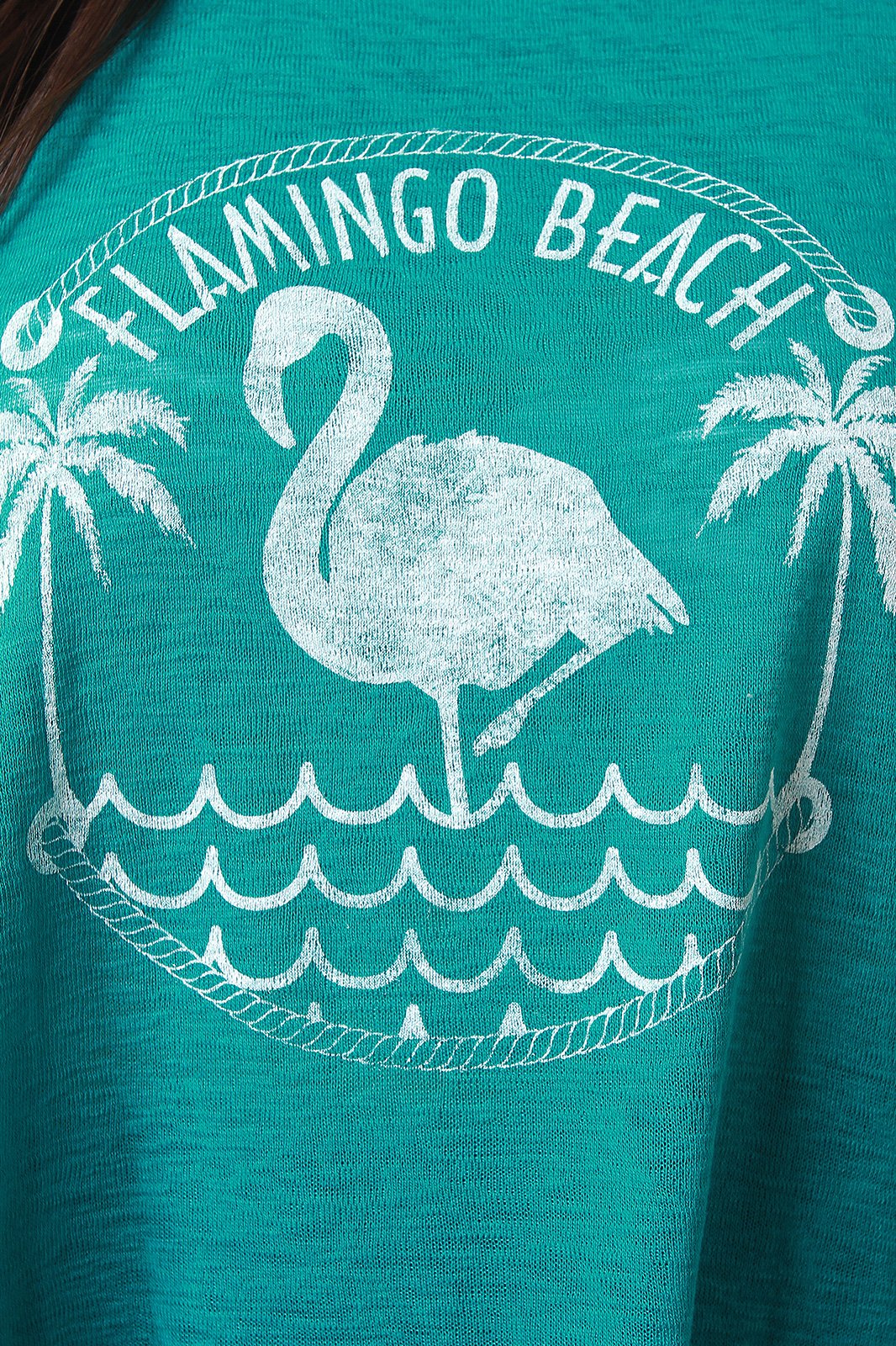 Flamingo Beach Graphic Print Tank Top - NoveltyOne