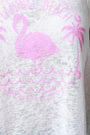 Flamingo Beach Graphic Print Tank Top - NoveltyOne
