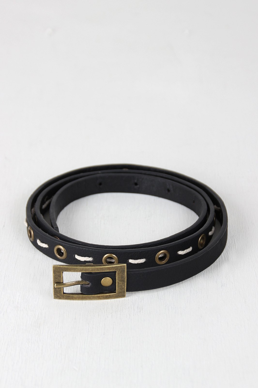 Morse Code Skinny Belt - NoveltyOne