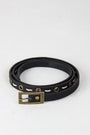Morse Code Skinny Belt - NoveltyOne