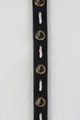 Morse Code Skinny Belt - NoveltyOne