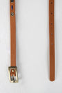 Morse Code Skinny Belt - NoveltyOne