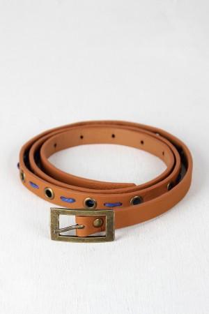 Morse Code Skinny Belt - NoveltyOne