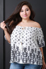 Off The Shoulder Boho Peasant Blouse - NoveltyOne