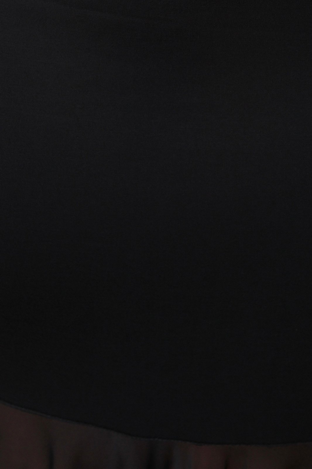 Contrast Mesh Asymmetrical Maxi Skirt