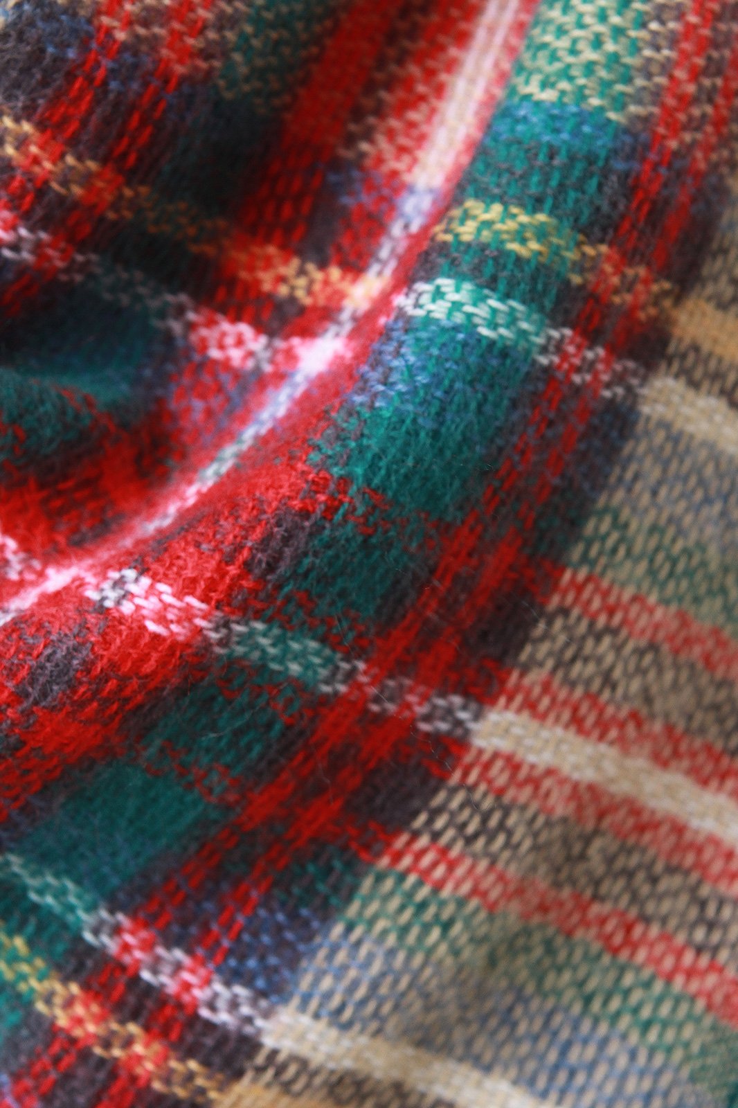 Multi Colored Plaid Blanket Scarf - NoveltyOne