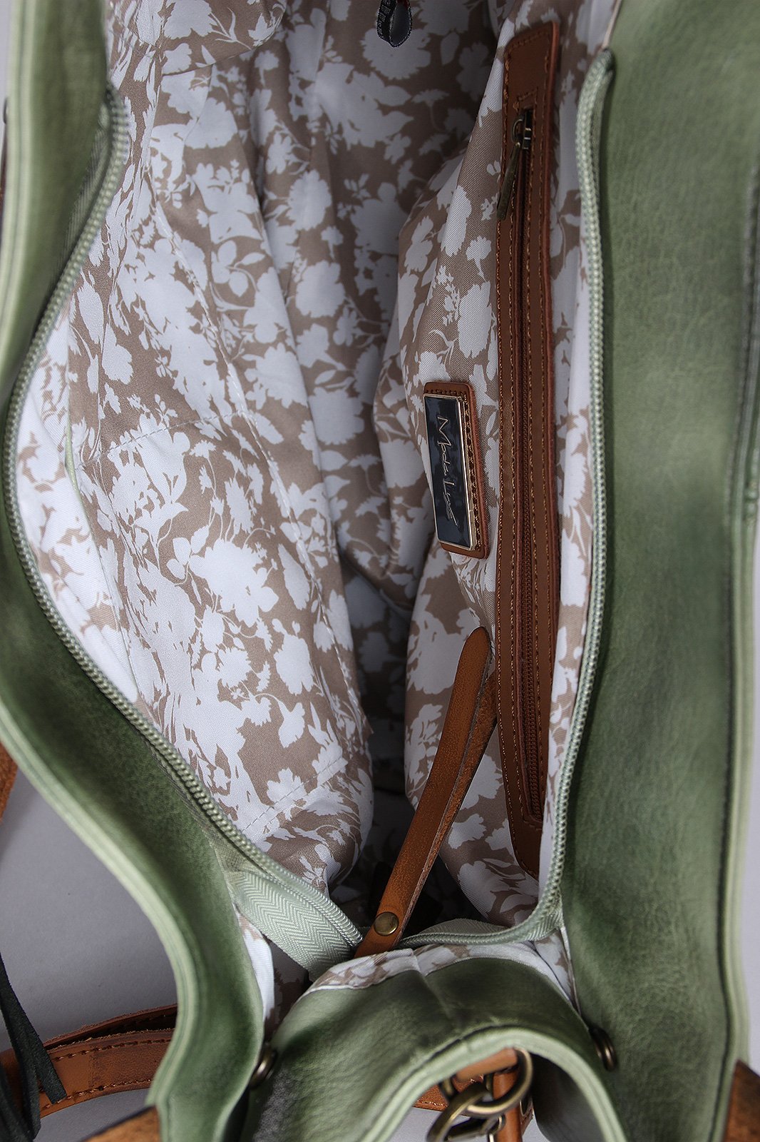 Distressed Vegan Leather Tassel Bag - NoveltyOne