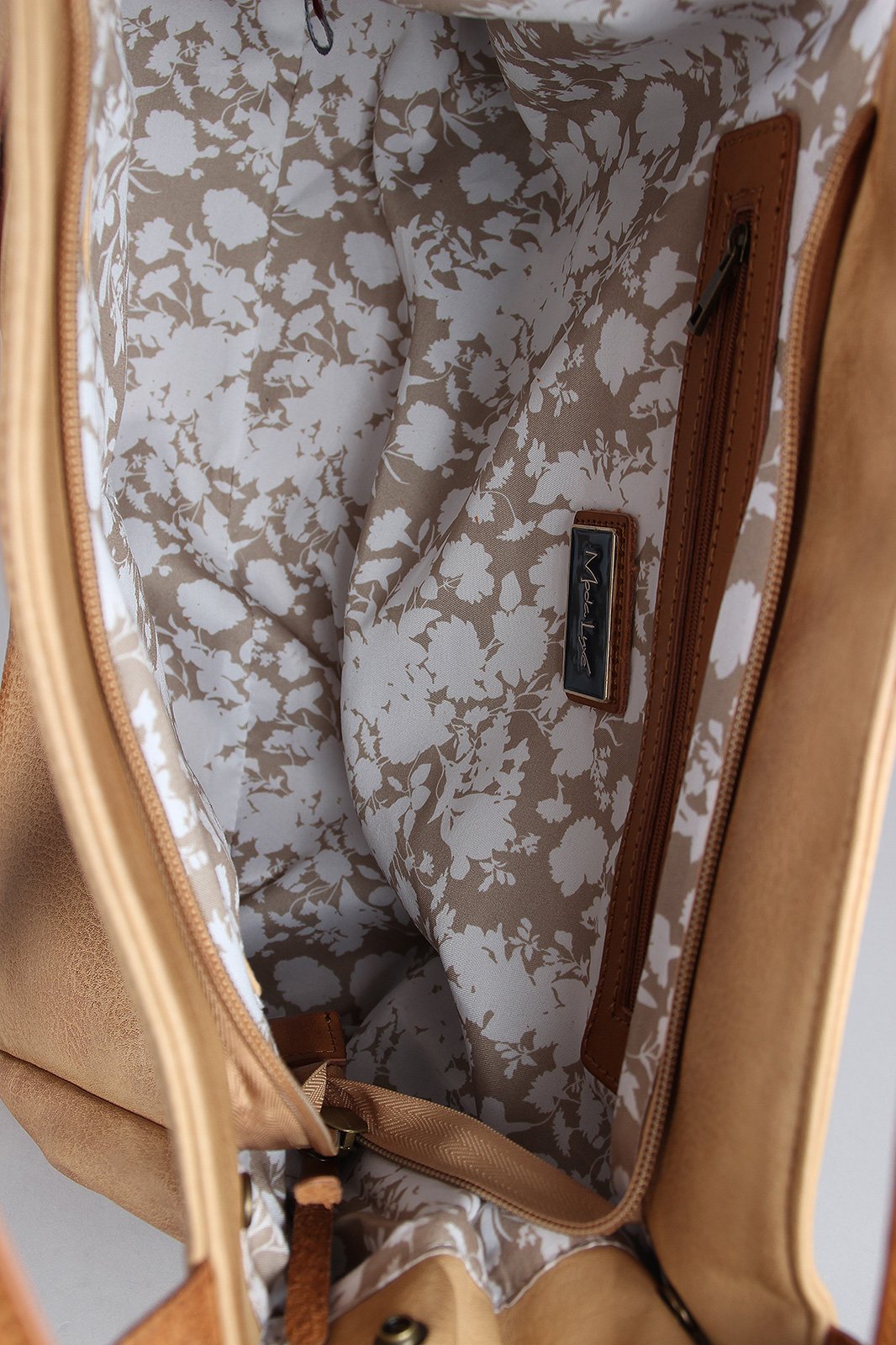 Distressed Vegan Leather Tassel Bag - NoveltyOne