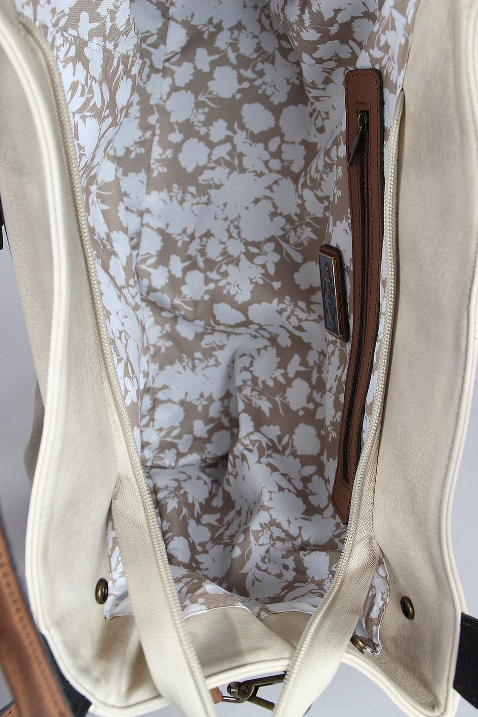 Distressed Vegan Leather Tassel Bag - NoveltyOne